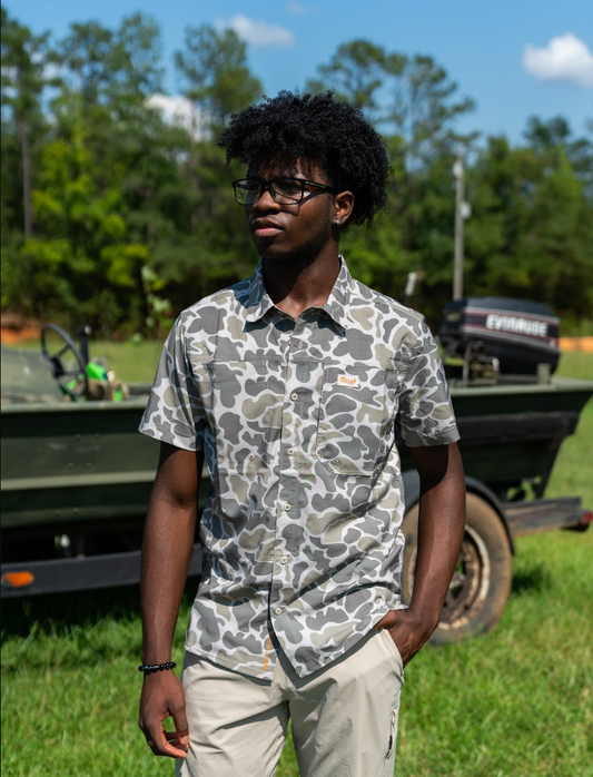 Marsh Wear Apparel Lenwood HG Tech S/S Button Down Shirt