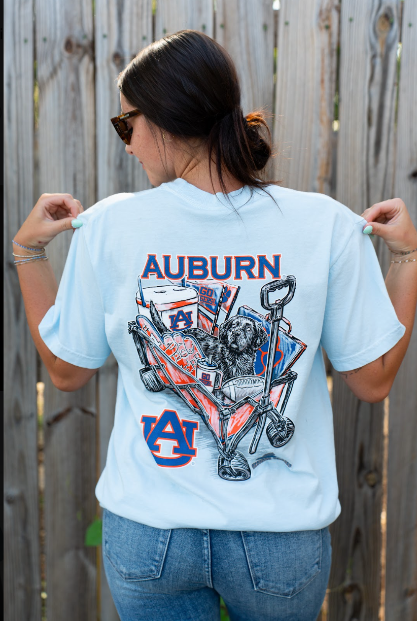 Speckle Bellies Auburn Wagon S/S TEE Shirt
