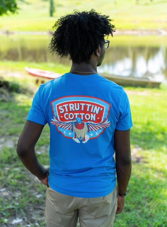 Struttin Cotton Patriotic Mallard S/S TEE Shirt