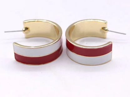Two Tone Gameday Hoops