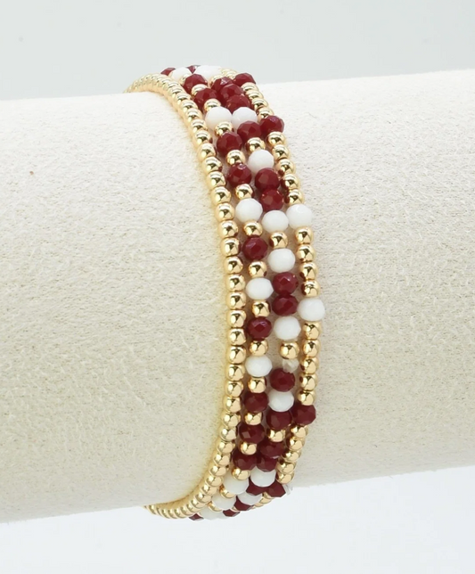 4pc Gameday Bracelet Set