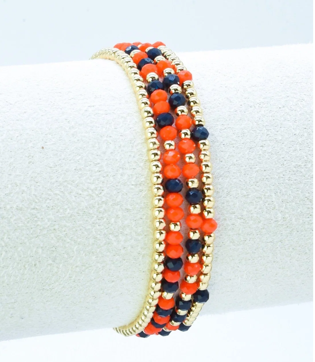 4pc Gameday Bracelet Set