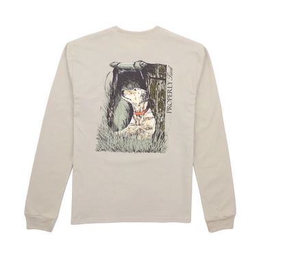 Properly Tied Youth Boys Mossy Oak Lab L/S TEE Shirt