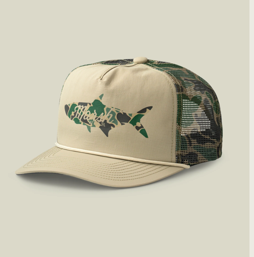Marsh Wear Apparel Tiderider Rope Snapback Hat
