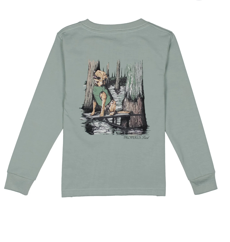Properly Tied Baby Retrieval Ready L/S TEE Shirt