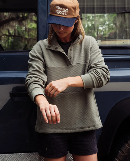 Marsh Wear Apparel Women's Pine River Pullover Fleece