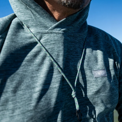 Aftco Men's Coastal Layer Pullover Hooded Jacket