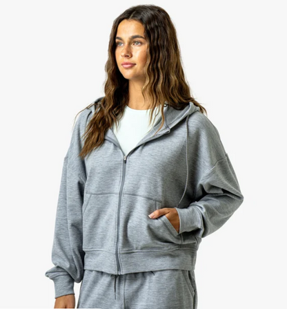 Aftco Women's Coastal Layer Full Zip Hooded Jacket
