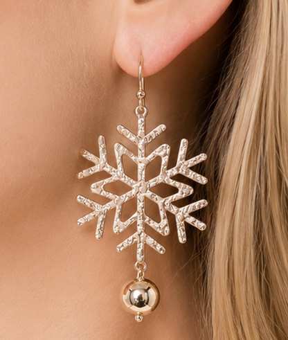 Holiday Ball Drop Earrings