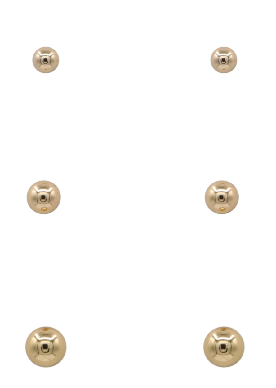 3pc Set Stainless Studs
