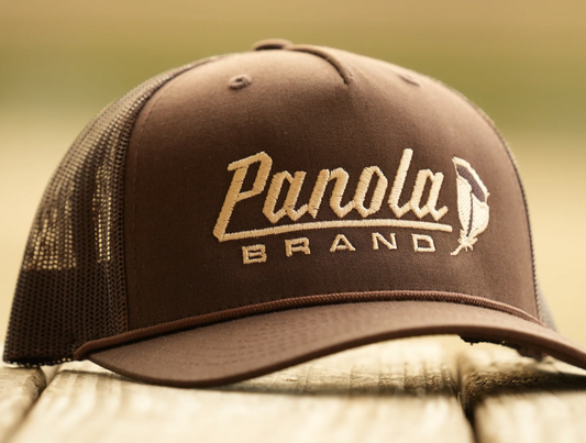 Panola Brand Feather Logo Embroidered Rope Snapback Hat