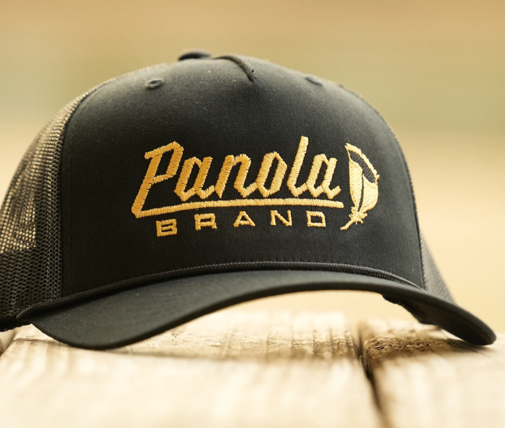 Panola Brand Feather Logo Embroidered Rope Snapback Hat