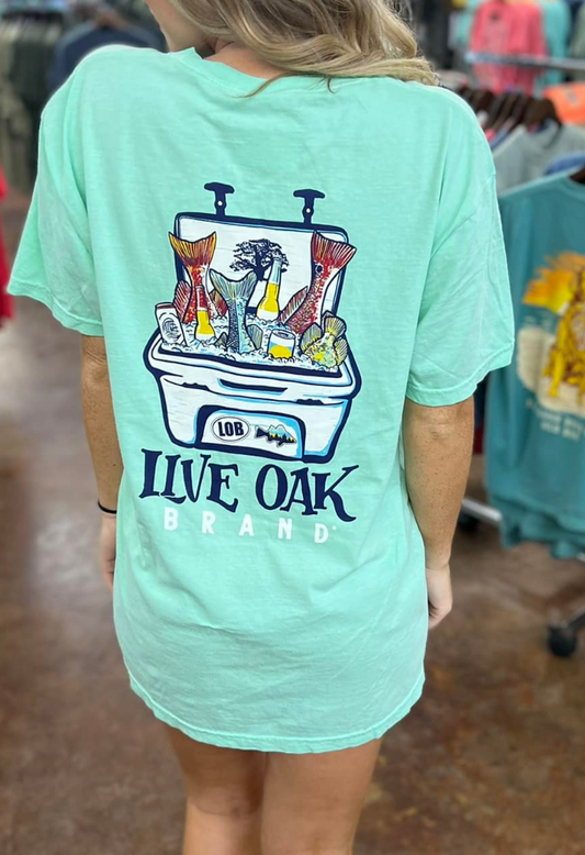 Live Oak Brand Fish Cooler S/S TEE Shirt