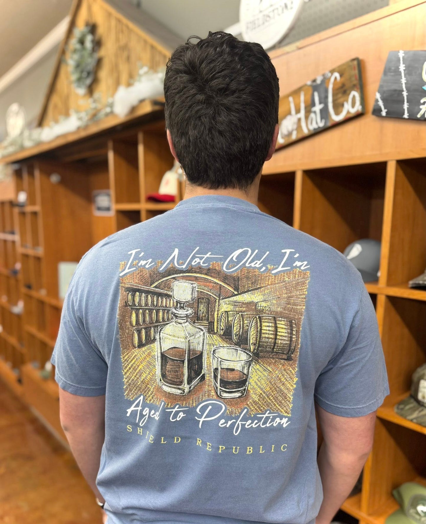 Shield Republic I'm not Old, I'm Aged to Perfection S/S TEE Shirt