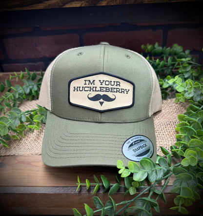 Shield Republic I'm your Huckleberry Woven Patch Snapback Hat