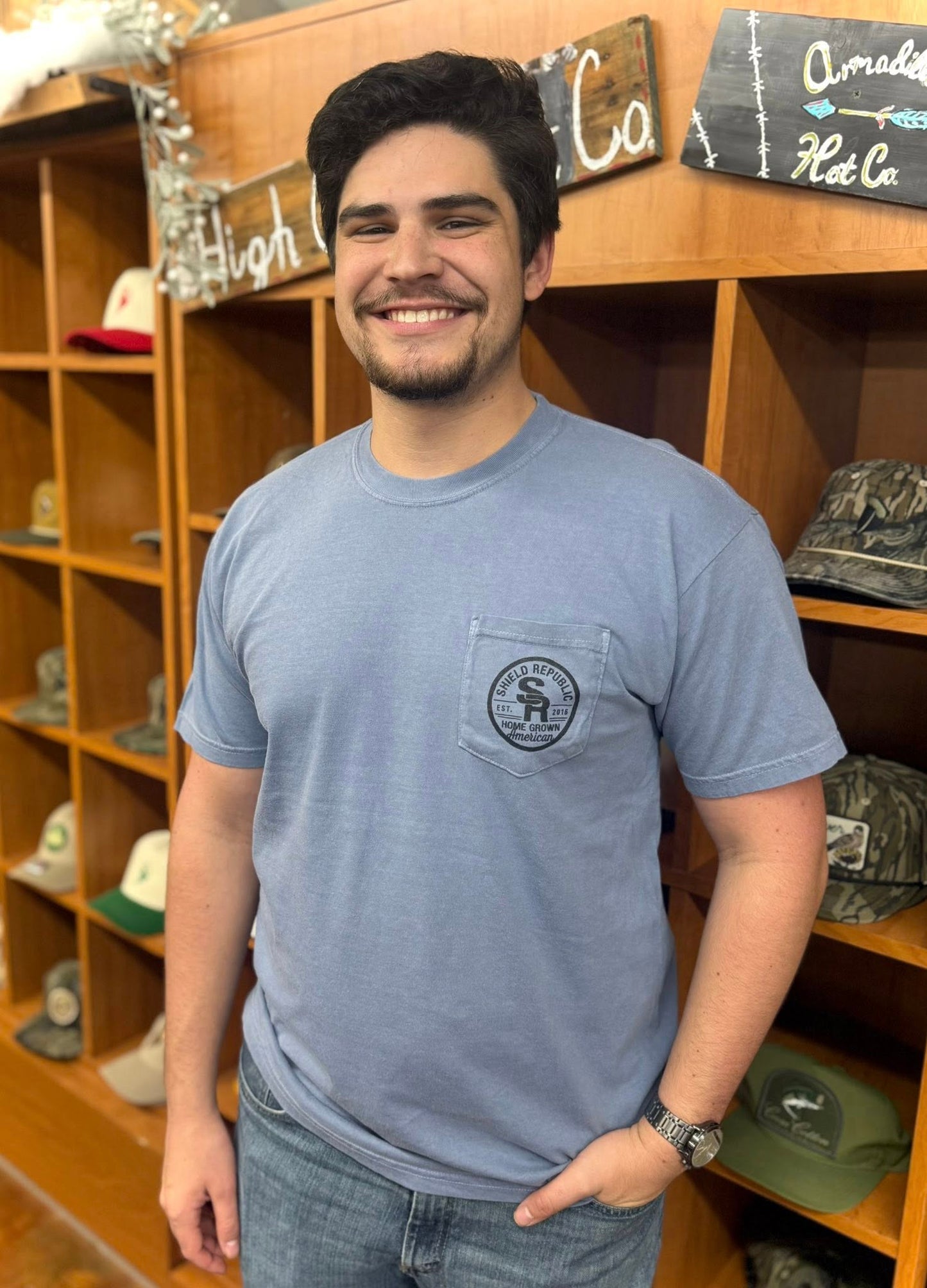 Shield Republic RAD Dad Duck Camo S/S Pocket TEE Shirt