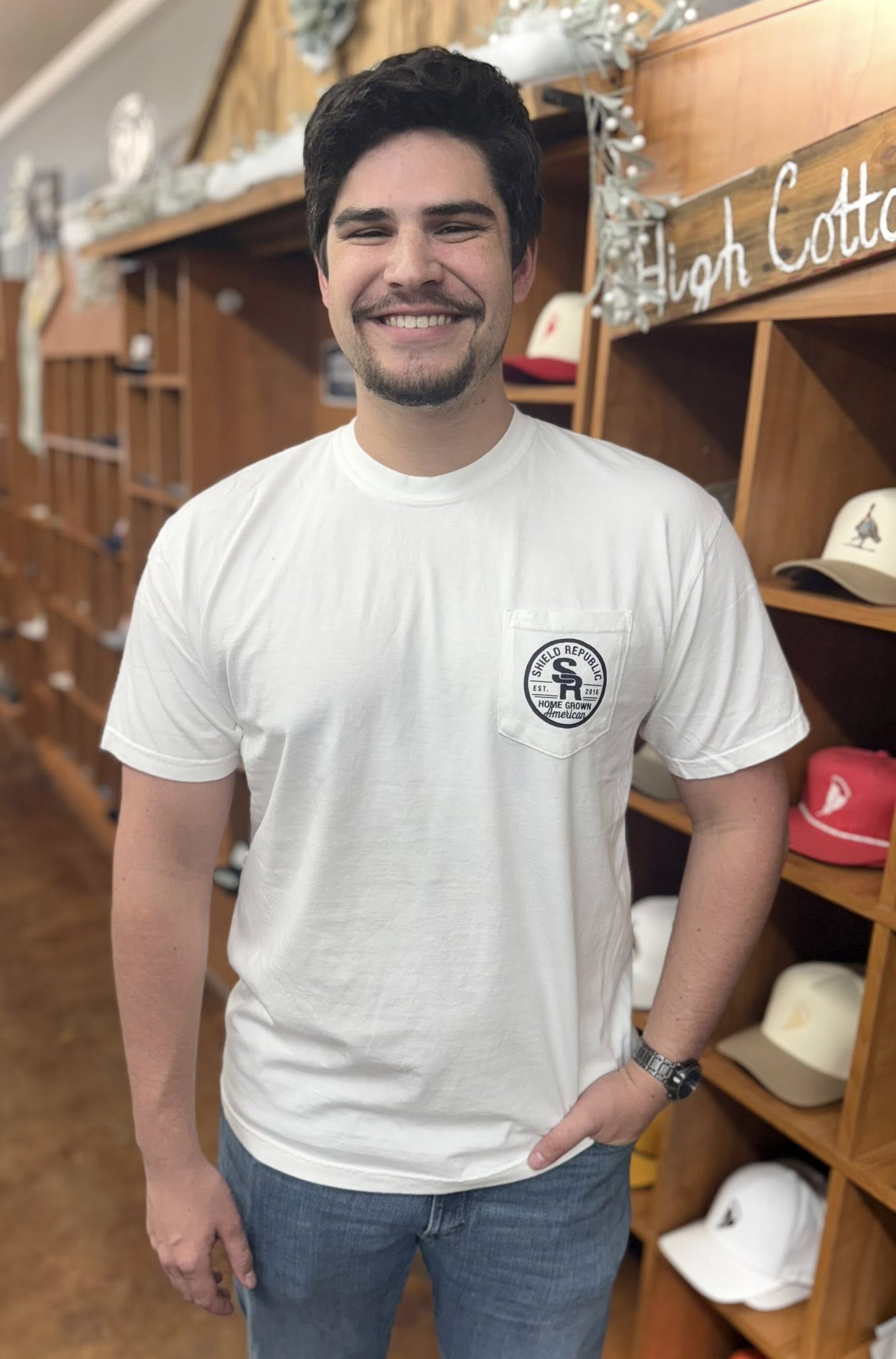 Shield Republic Reel Fly Dad S/S TEE Shirt