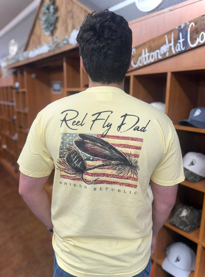 Shield Republic Reel Fly Dad S/S TEE Shirt