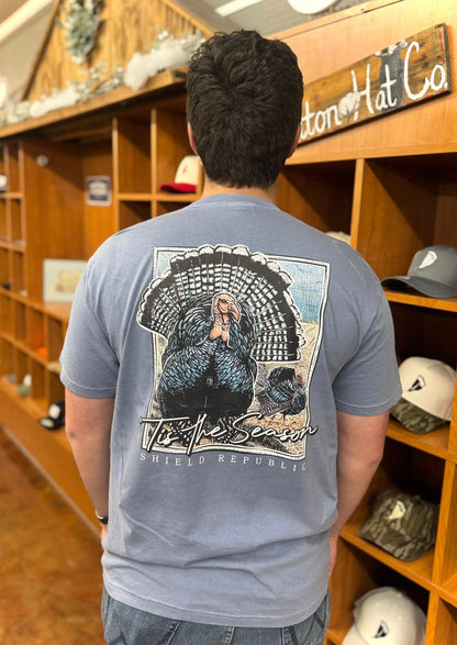 Shield Republic Tis the Season Turkey S/S Pocket TEE Shirt