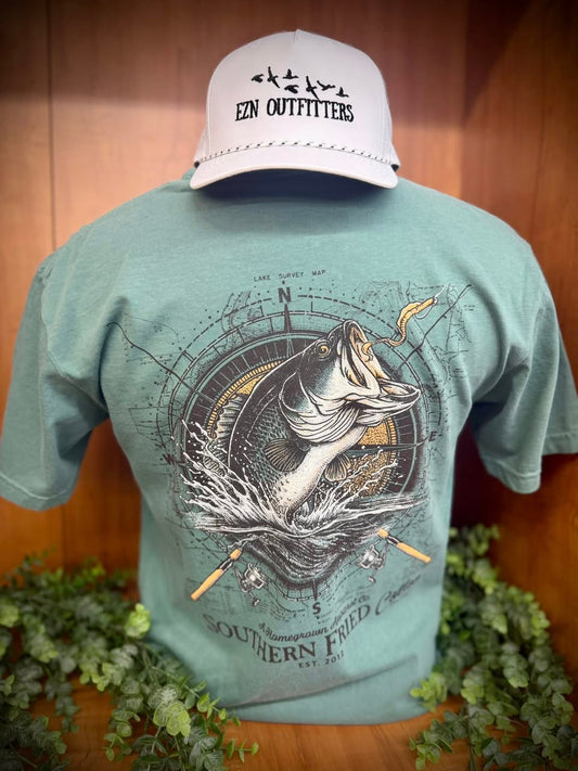 Southern Fried Cotton Bass Hunter S/S TEE Shirt