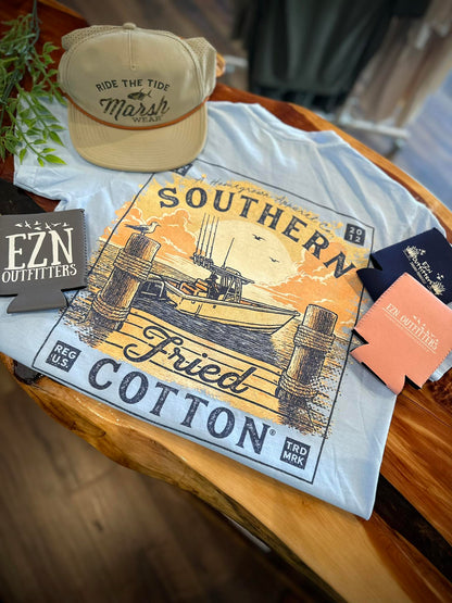 Southern Fried Cotton On the Dock S/S TEE Shirt