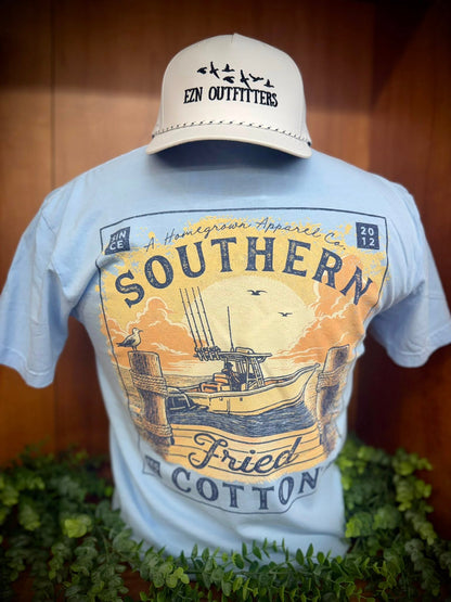 Southern Fried Cotton On the Dock S/S TEE Shirt