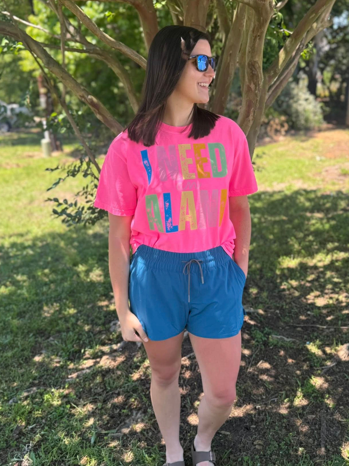 Southern Backroad Women's I need an ALANI Neon S/S TEE Shirt