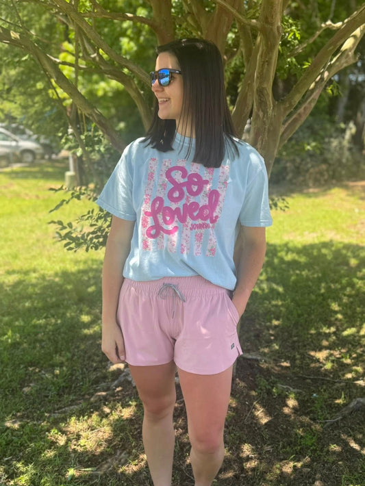 Southern Backroad Women's So Loved Floral S/S TEE Shirt
