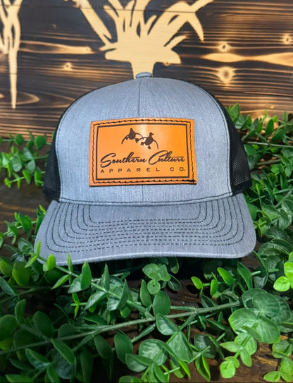 Southern Culture Duck Leather Snapback Hat
