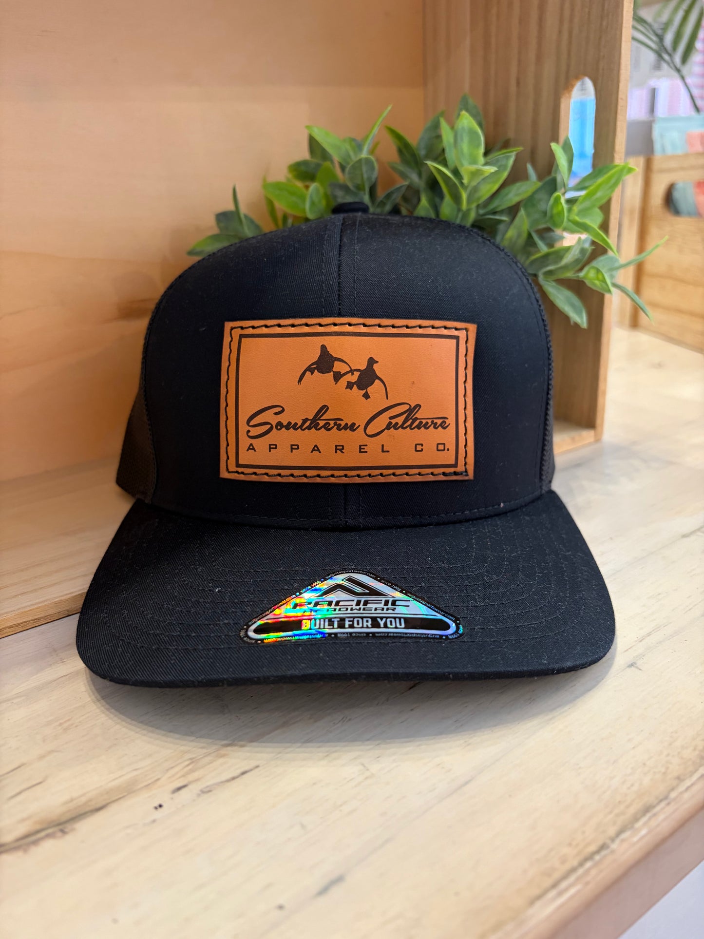 Southern Culture Duck Leather Snapback Hat