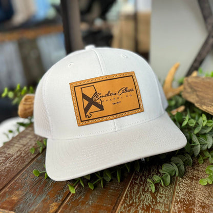 Southern Culture Light State Tradition Leather Patch Snapback Hat