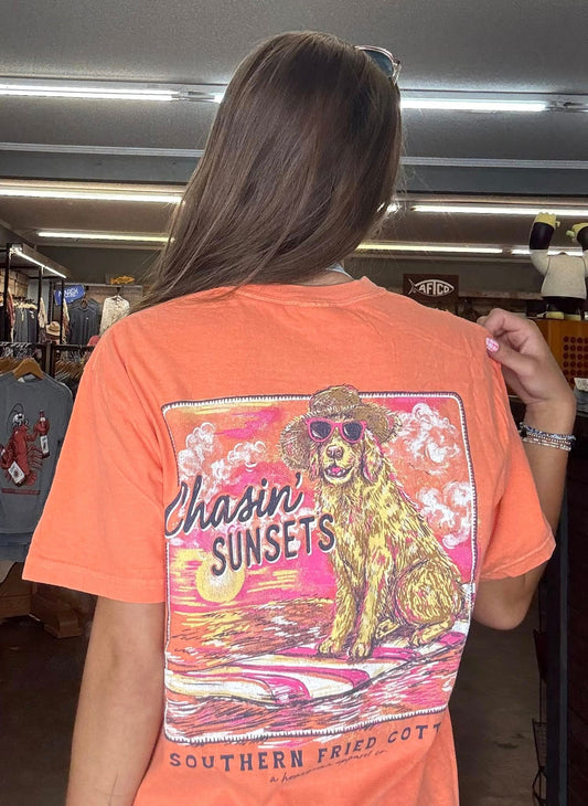 Southern Fried Cotton Women's Golden Hour S/S TEE Shirt