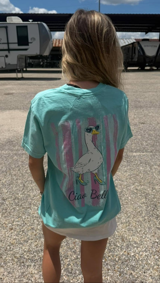 Southern Fried Cotton Women's Hello Beautiful S/S TEE Shirt