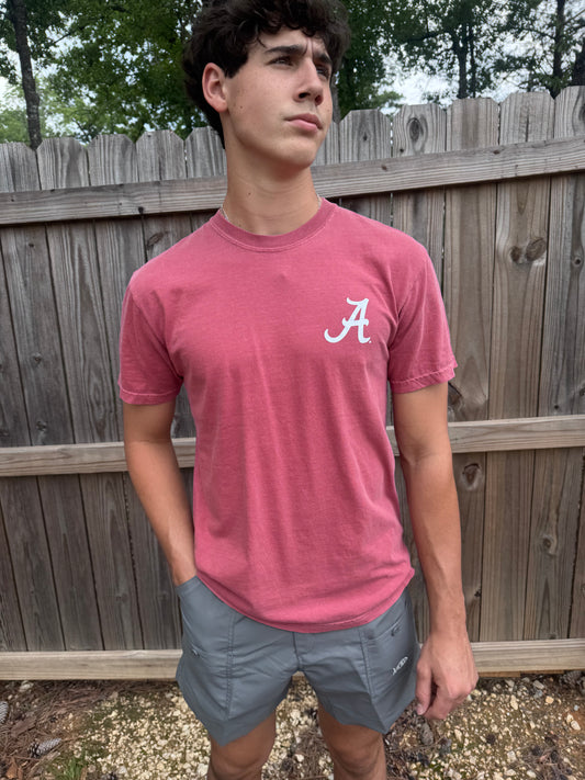 Speckle Bellies Alabama Tri Logo S/S TEE Shirt
