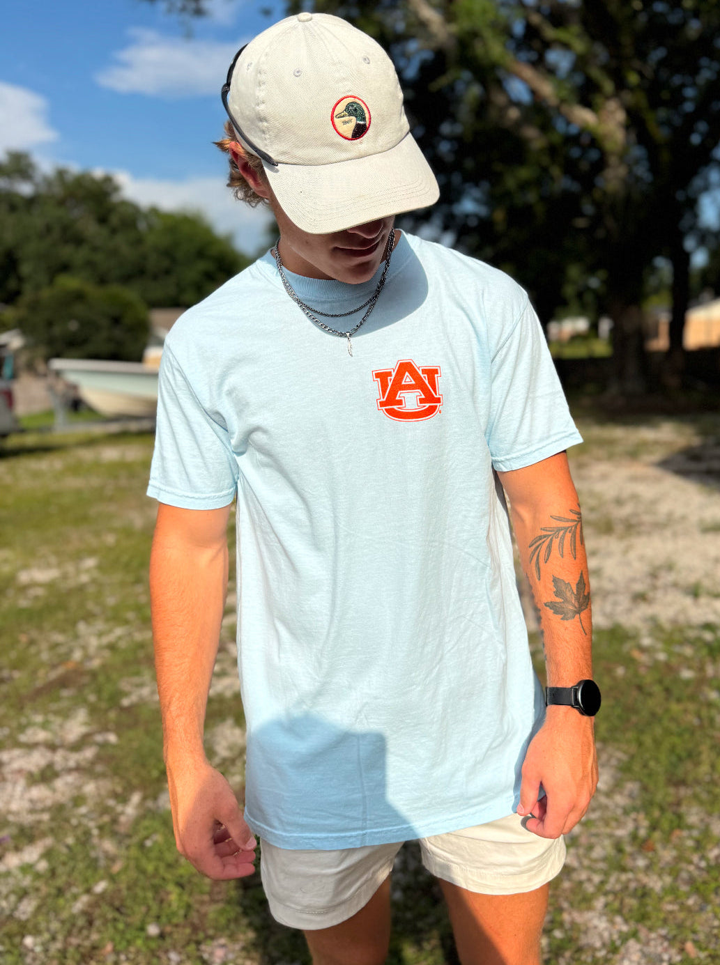Speckle Bellies Auburn Brown Lab S/S TEE Shirt