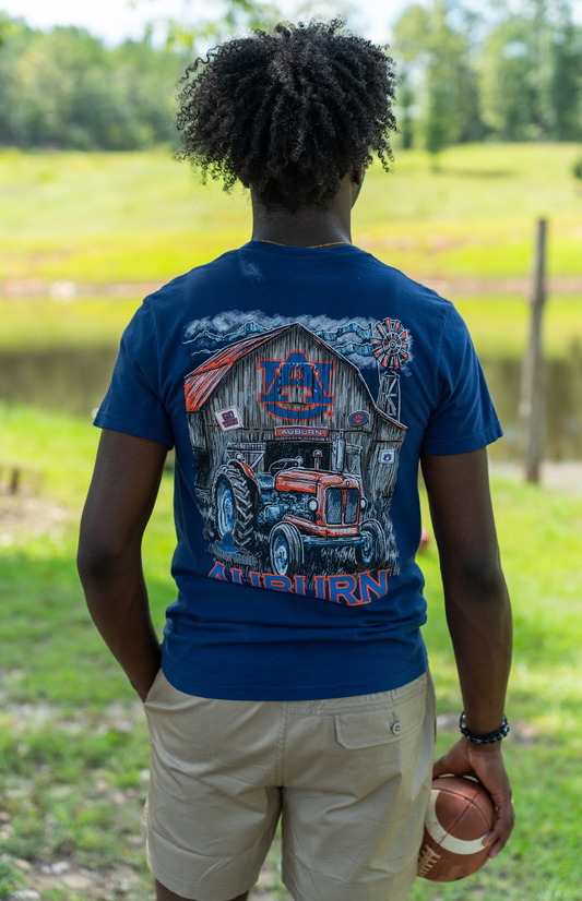Speckle Bellies Auburn Tractor S/S TEE Shirt