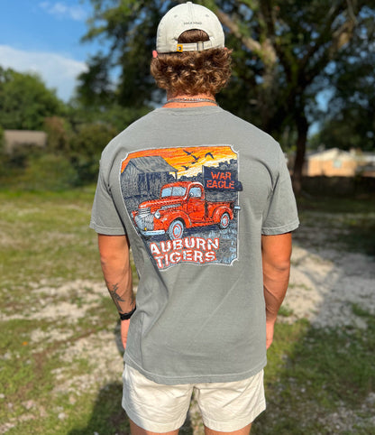 Speckle Bellies Auburn Truck S/S TEE Shirt