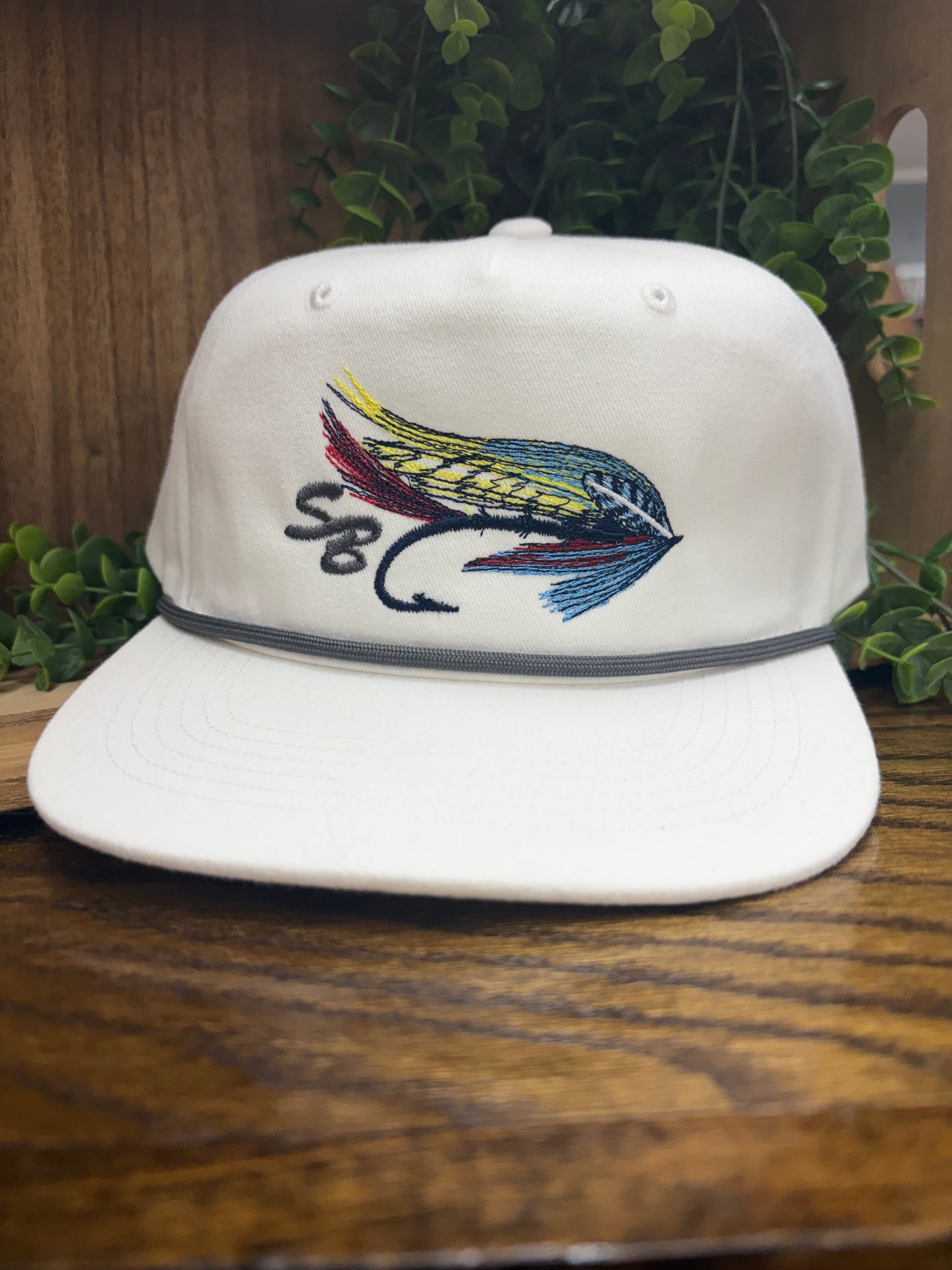Speckle Bellies SB Fly Rope Snapback Hat