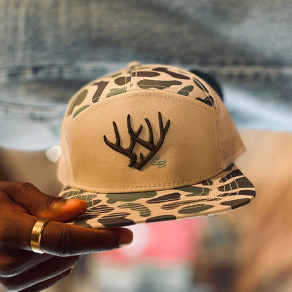 Speckle Bellies Rack SB 7 Panel Snapback Hat