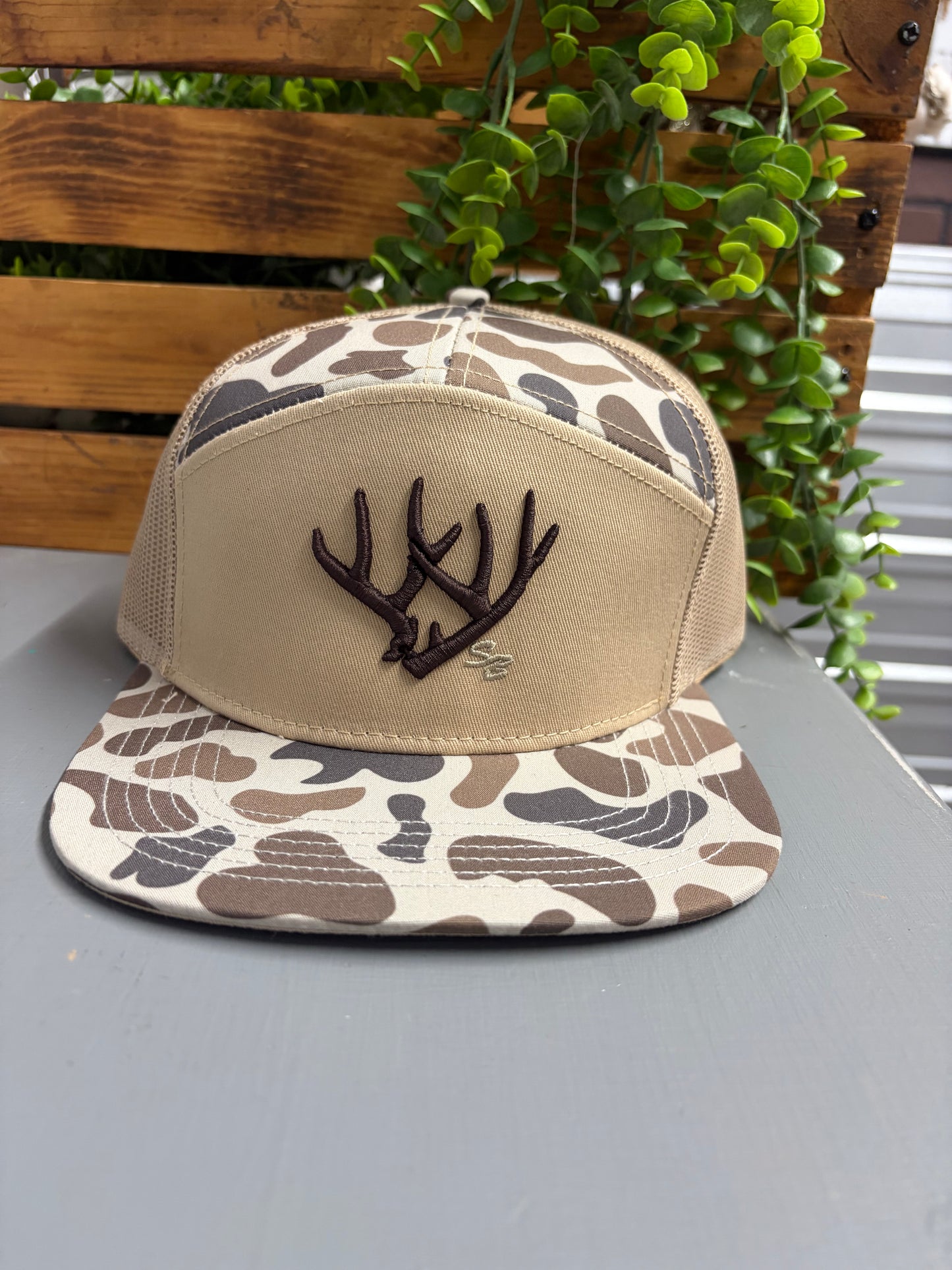 Speckle Bellies Rack SB 7 Panel Snapback Hat