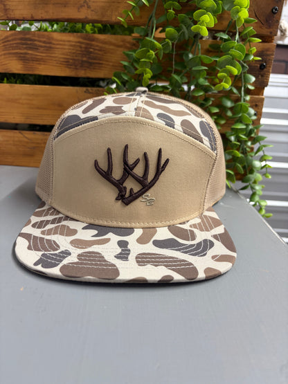 Speckle Bellies Rack SB 7 Panel Snapback Hat