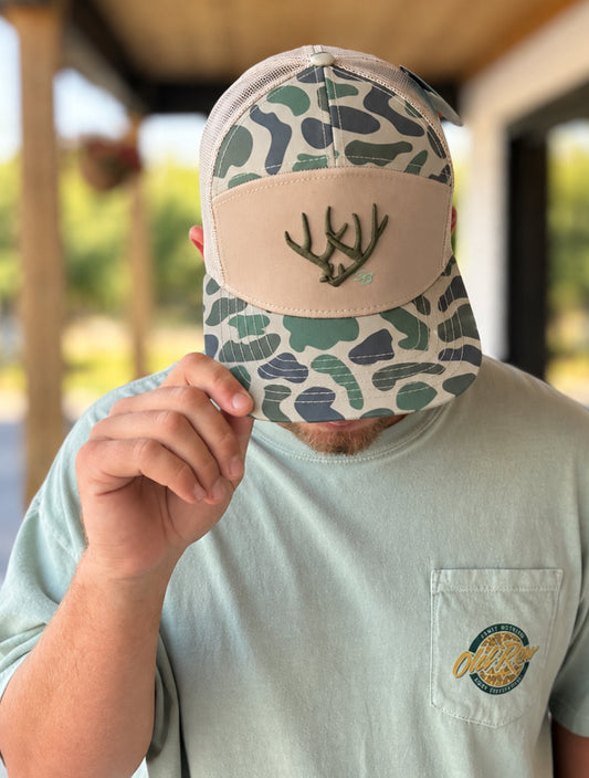 Speckle Bellies Rack SB 7 Panel Snapback Hat
