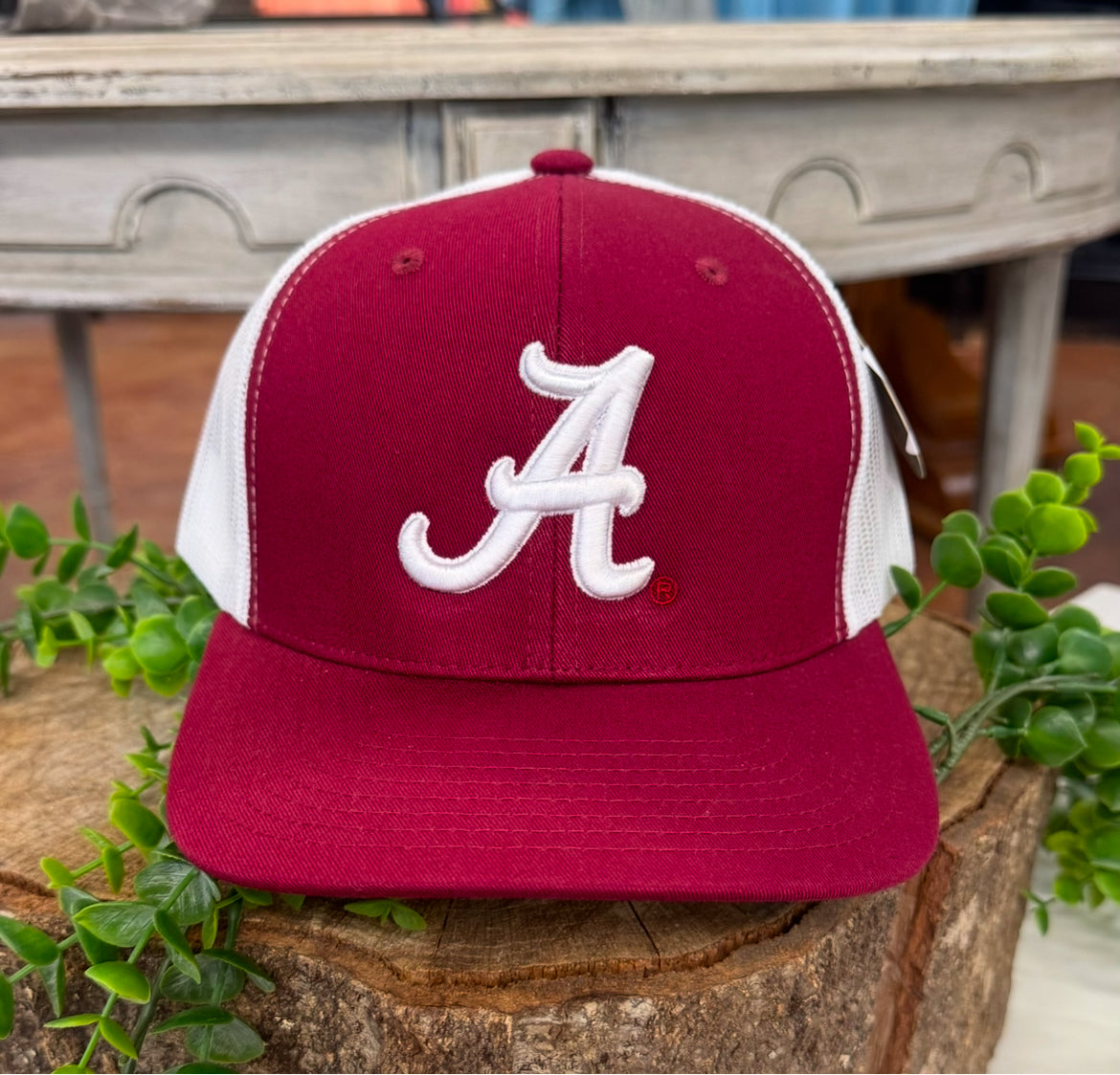Speckle Bellies Script A Puff AL Logo 112 Snapback Hat