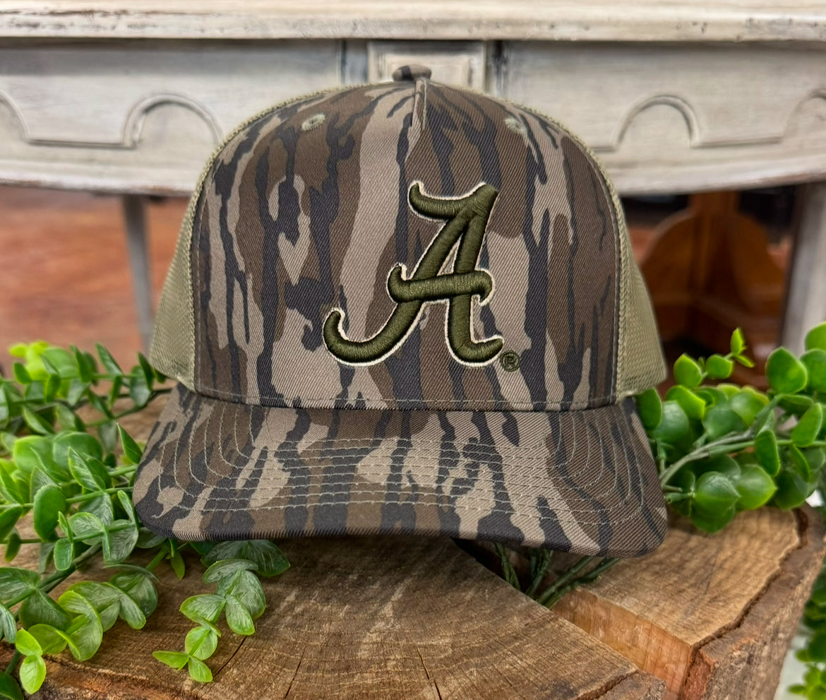 Speckle Bellies Script A Puff AL Logo 112 Snapback Hat