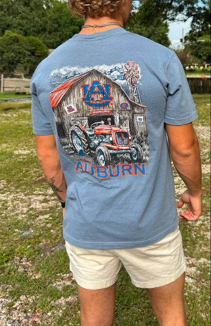 Speckle Bellies Auburn Tractor S/S TEE Shirt