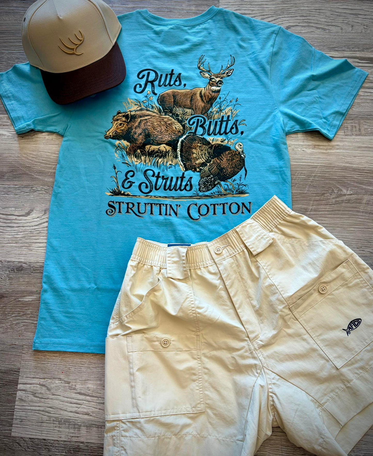 Struttin Cotton Ruts, Butts, & Struts S/S TEE Shirt