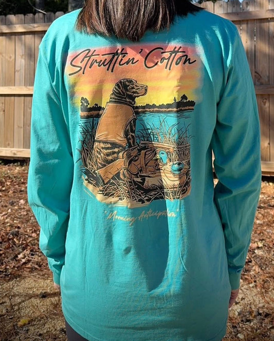 Struttin Cotton Ready for Action L/S TEE Shirt