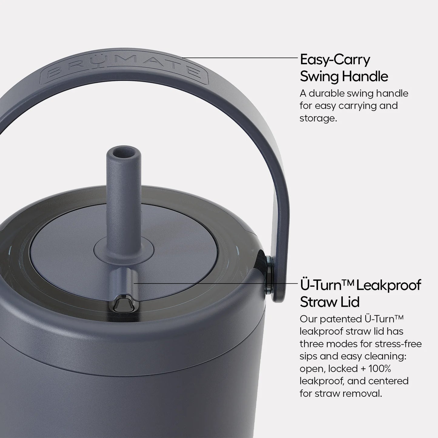 Brumate Resa 35Oz Hydration Carry Handle Bottle