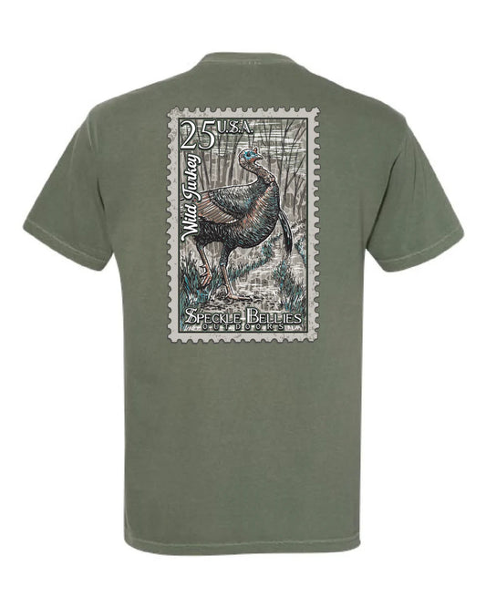 Speckle Bellies Turkey Stamp S/S TEE Shirt