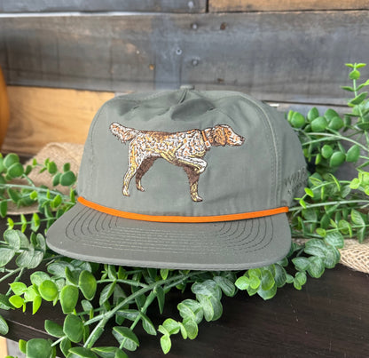 Wildgame Collective English Setter Performance Rope Snapback Hat